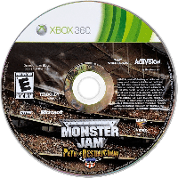 Monster Jam: Path of Destruction Xbox 360  box art